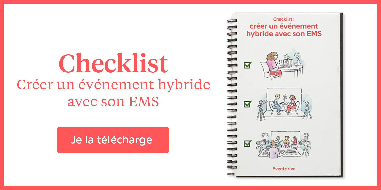 Téléchargez la checklist - Créer un événement hybride avec son EMS