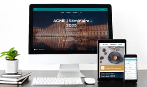 Various devices displaying multiple interfaces of an event management platform. - Eventdrive blog article