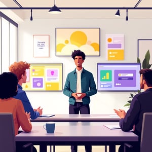 Event manager comparant les interfaces de plusieurs plateformes événementielles sur deux écrans en bureau corporate