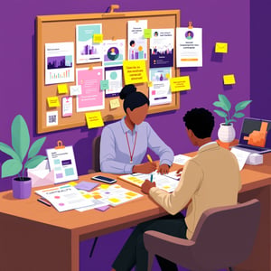 Event manager consultant un budget et des documents contractuels pour choisir une plateforme événementielle