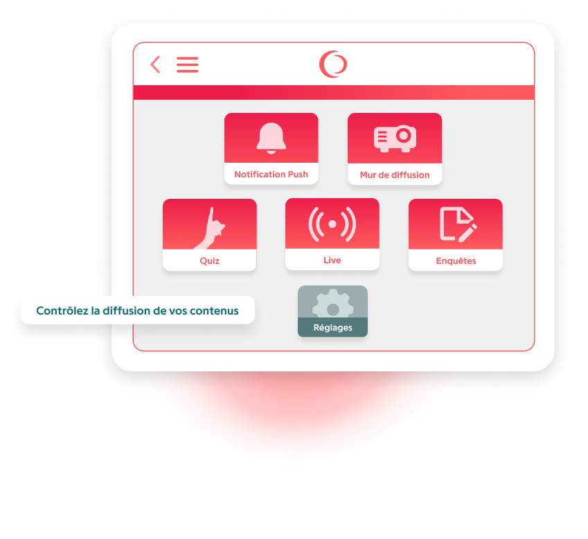Fonctionnalité espace de modération - Plateforme de gestion d'événements Eventdrive